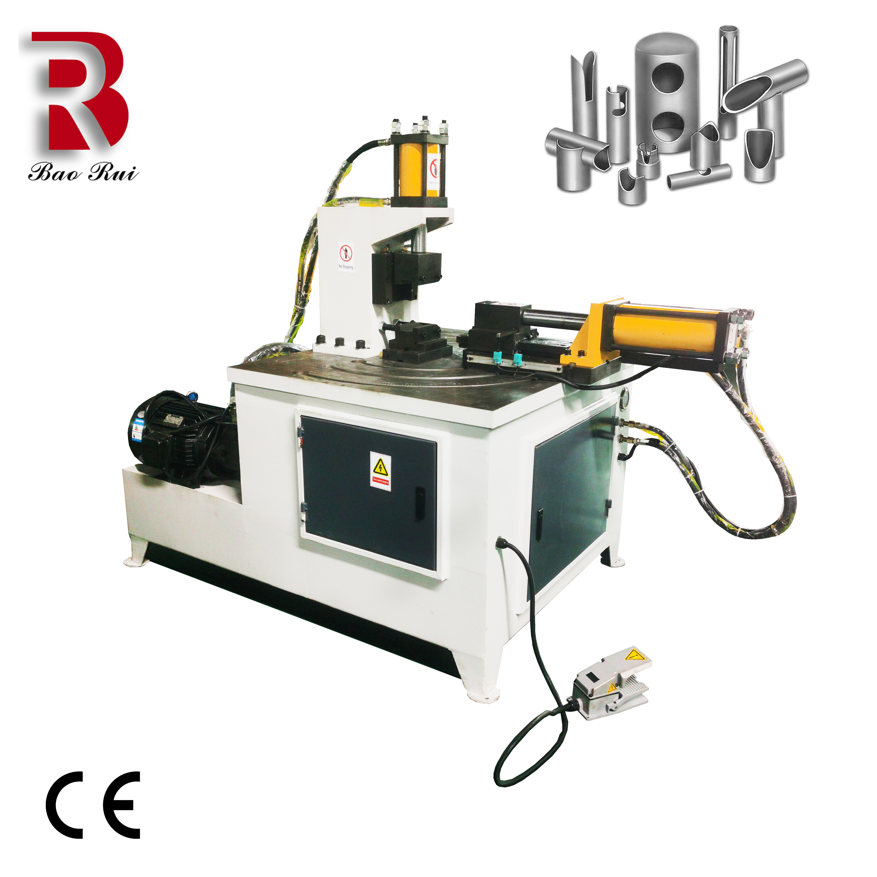 Premium Notching Machine for Pipe and Tube Semi-automatic Corner Notching Machine for Pipe and Tube
