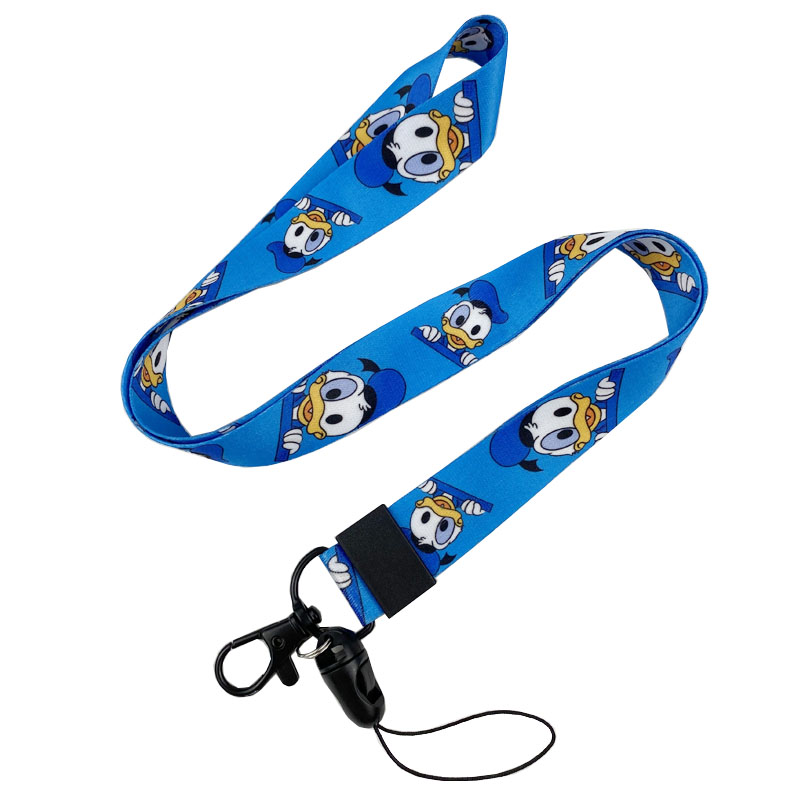 Wholesale Custom Long Mobile Phone Personalized lanyard with metal hook