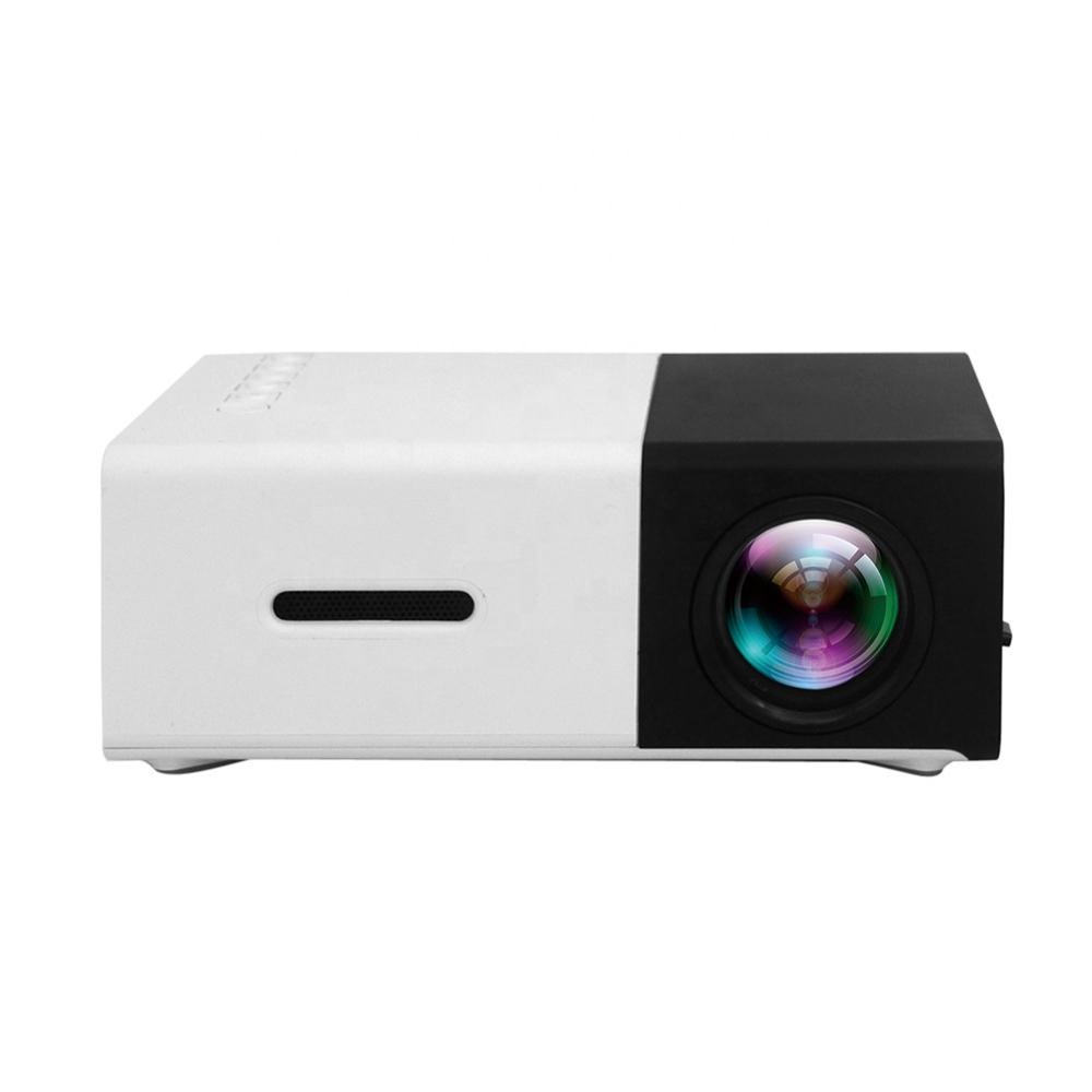 Светодиодный мини-проектор 320x240 пикселей, поддерживает 1080P HD USB аудио портативный проектор, домашний медиаплеер