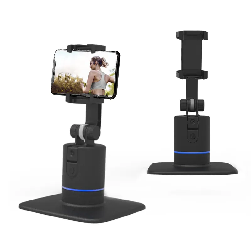 Hot Selling Portable Mini Ai Authomatic Genie Selfie Rotation 360 Object Tracking Face Detection Camera Stabilizer