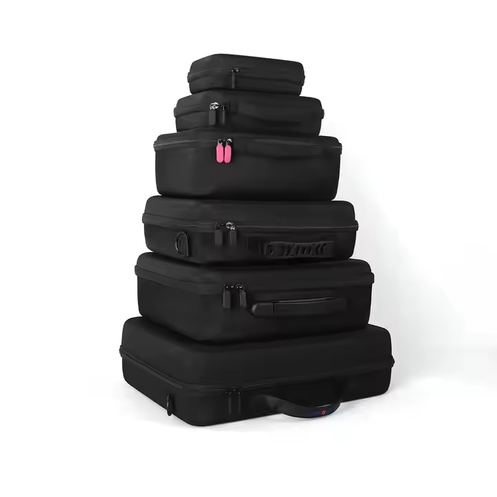 Custom Size Hard Shell Case Custom Design Tool Case Durable Eva Zippered Waterproof Carry Storage Case With Foam