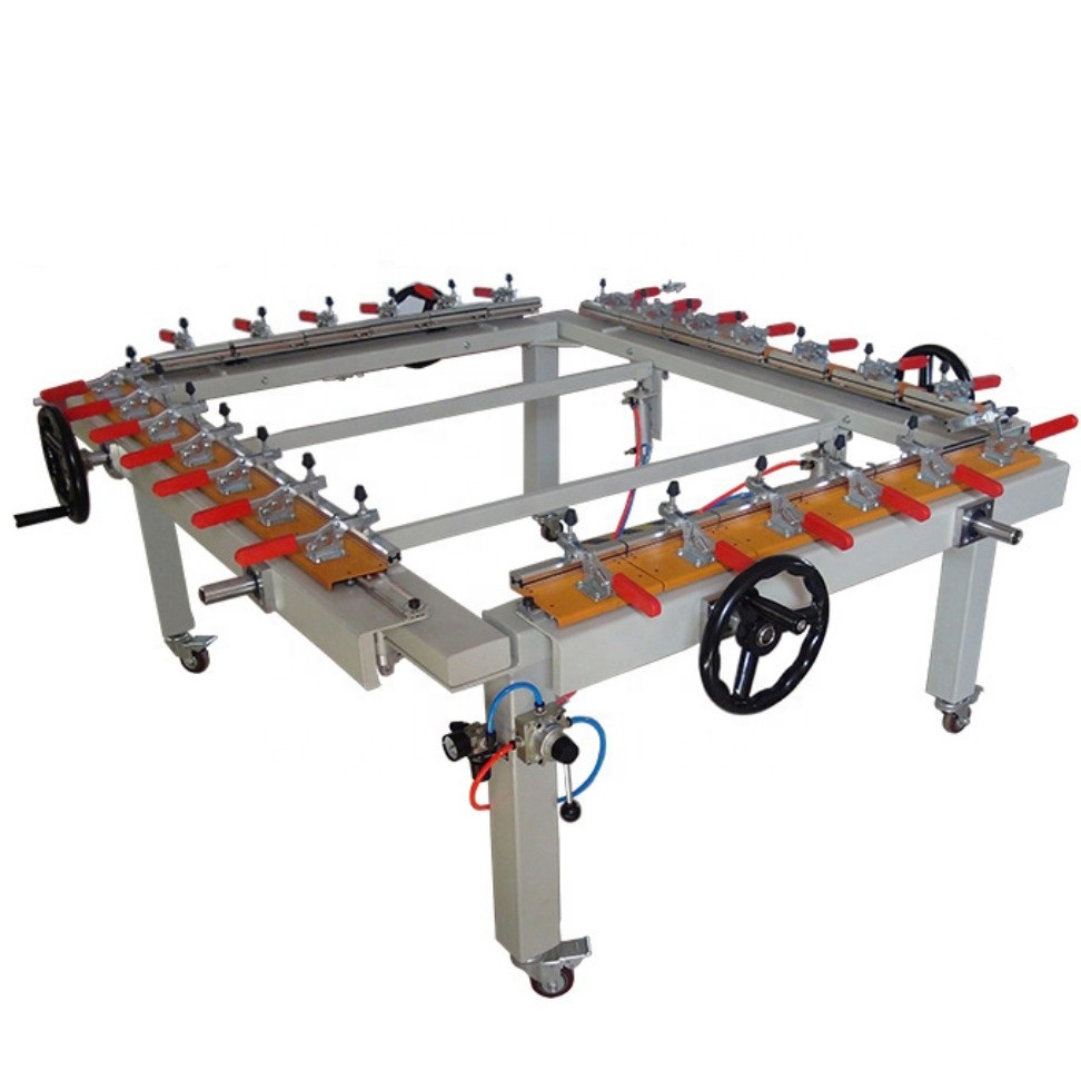 OURLEY mesh screen tension machine manual silk screen mesh stretching machine