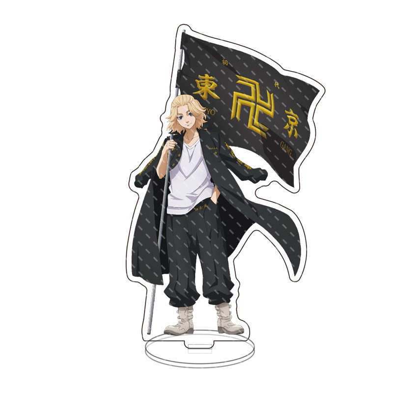 Anime Cosplay Tokyo Revengers Figure Acrylic Stands Manjiro Ken Takemichi Hinata Atsushi Model Plate Fans Gift Collection Props