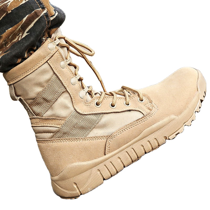 Safety Fashion Custom Police Snake Proof Waterproof Military Boots Tactical Zipper