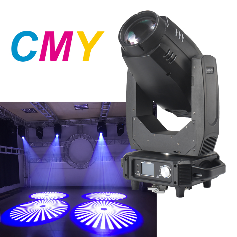 NEW super bright concert theater stage 400w CMY LED beam spot wash 3in1 moving head light