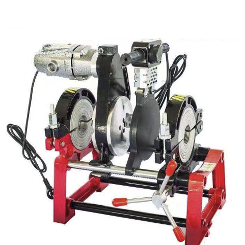 Manual Hot Melt Hydraulic Two Ring Docking Machine PE/ PPR/ PB/ PVDF Pipe Butt Welding Machine