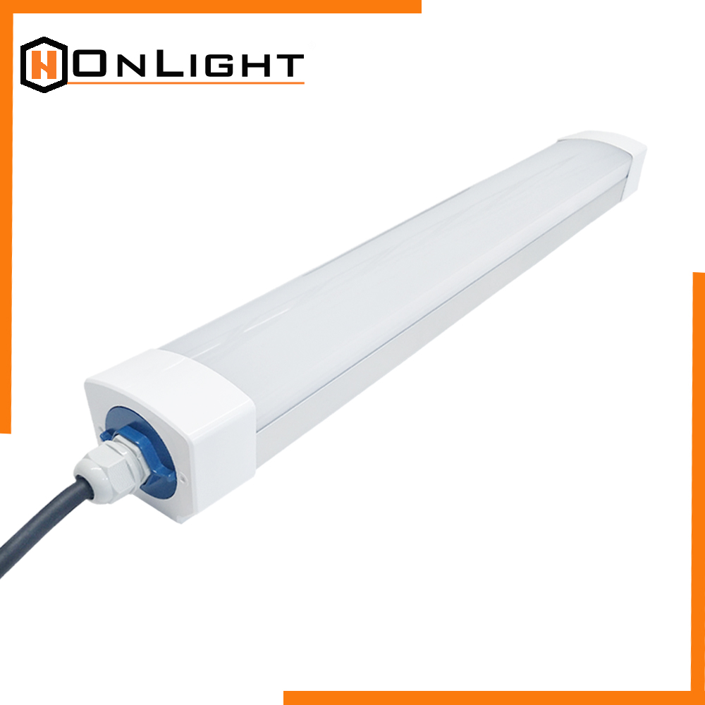 100lmw подвесной офис led Баттен свет 4ft ip65 120 в 40 Вт люминесцентная лампа
