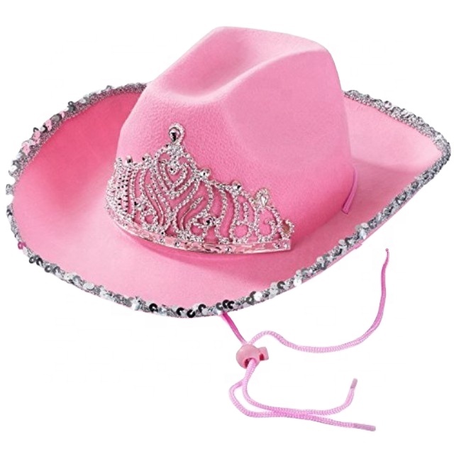 Забавные шляпы для вечеринок, ковбойская шляпа для женщин, шапка Cowgirl, костюмная шляпа Cowgirl