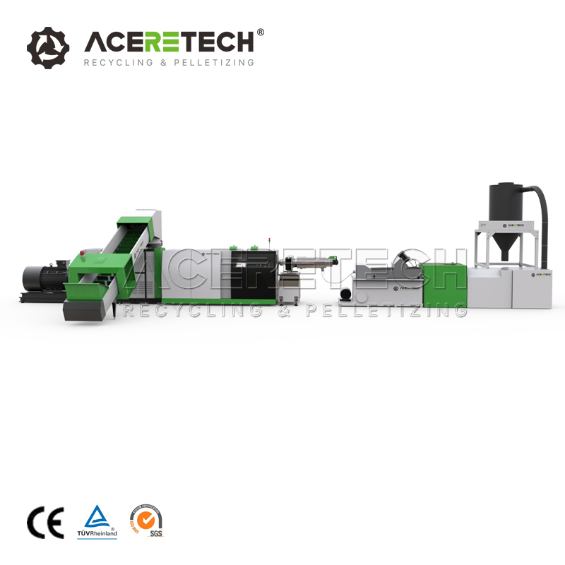 ACERETECH отходов полиэфирной пряжи гранул машина/ПЭТ гранул машина