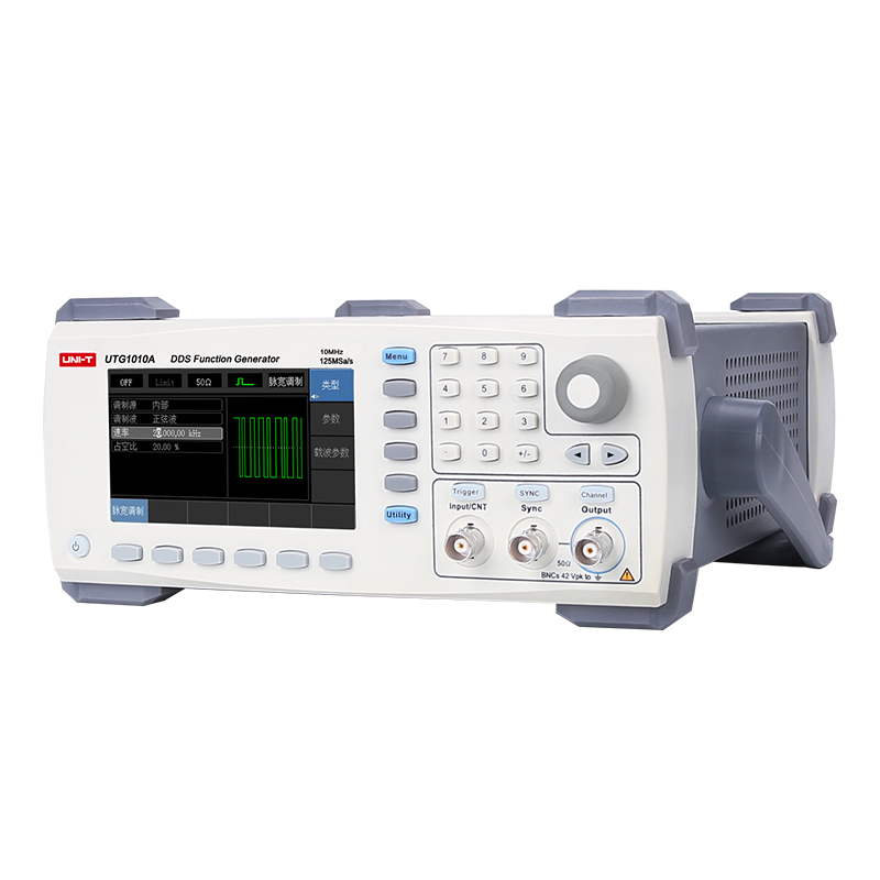 UNI-T UTG1010A функция/произвольный генератор сигналов 125MSa/s, частота дискретизации, цифровой генератор сигналов