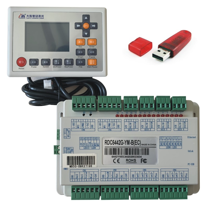 RDC6442G-YM Yueming контроллер USB ключ CO2 лазерные детали для Yueming