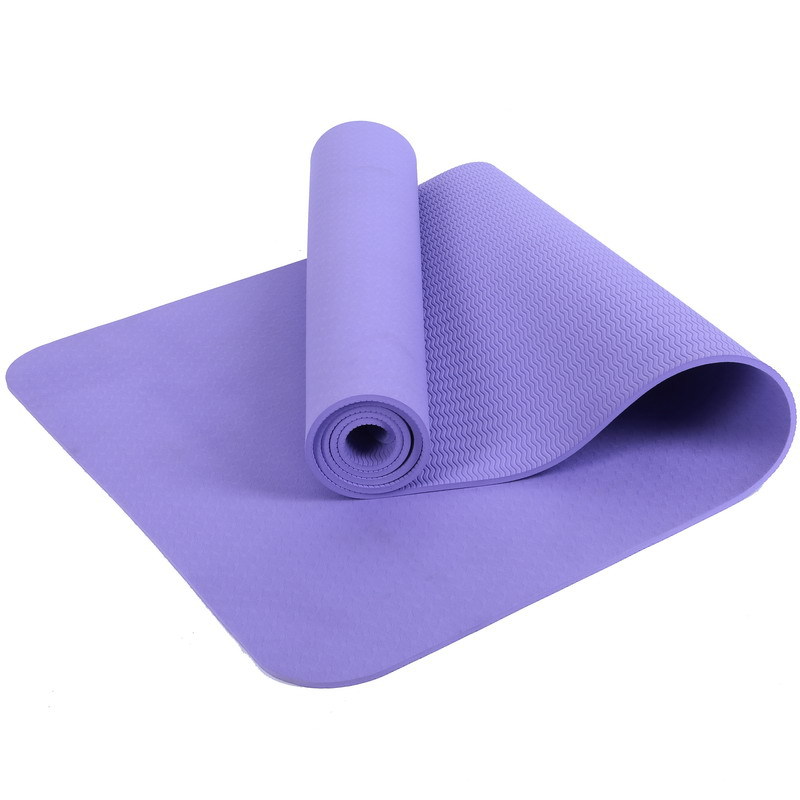 Factory Price Natural Yoga Matte Mat Pilates Exercise Foldable Workoout Thick Yoga Mat