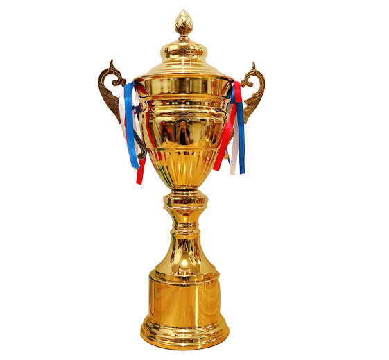 Manufacturer Customized champions league trophy and Crystal/Resin/metal Gold silver Award Trophies