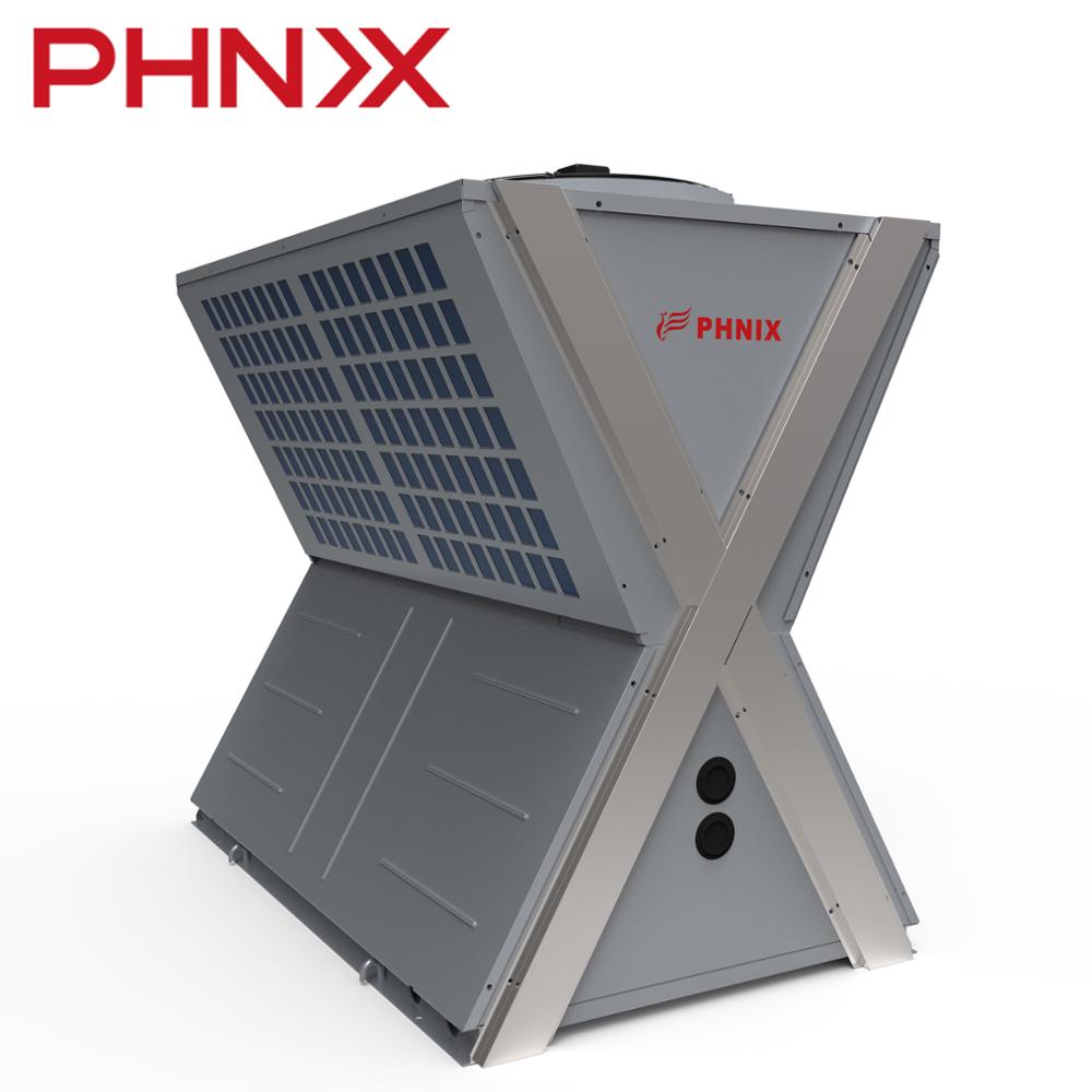 Высокомощный наземный тепловой насос PHNIX, воздушный водонагреватель, водонагреватель для промышленного водонагрева