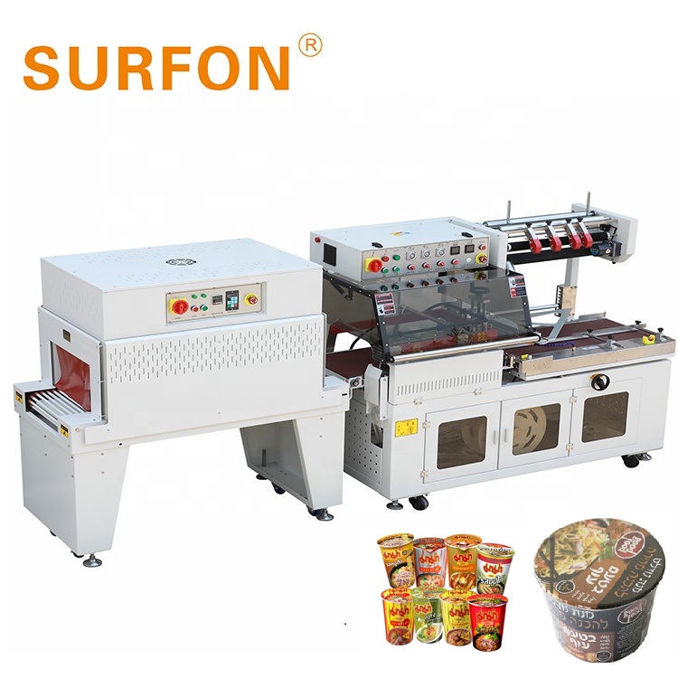Automatic shrink pack machine box package machine shrink tunnel