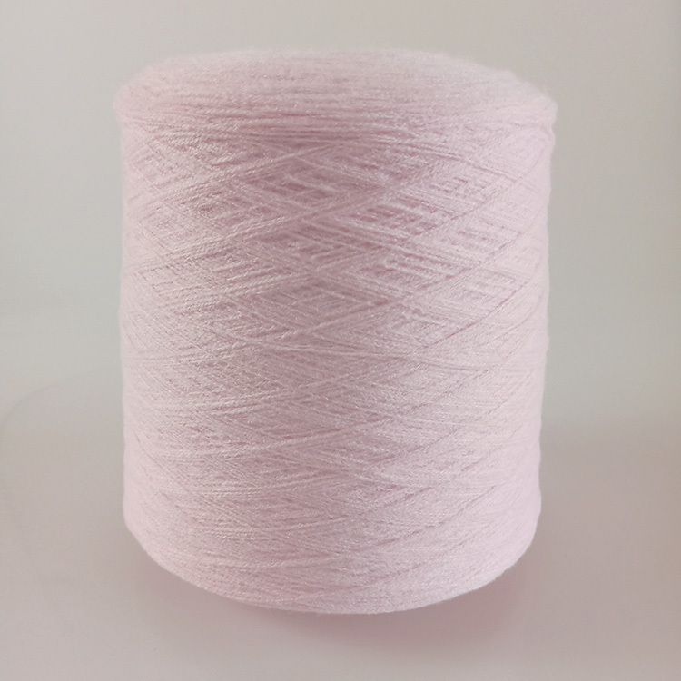 Customized Premium Pink Knitting Yarn 2 28 Nm 100% Acrylic Fabric Yarn Recyclable For Socks Gloves Sweater