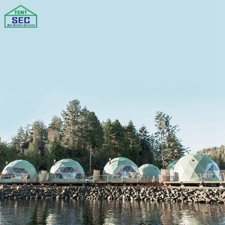Отель эко Igloo дом геодезическое стекло купол дом в Индии