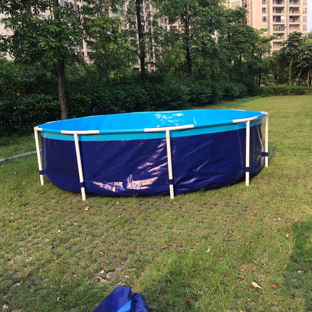 ПВХ надувной водный бассейн LAPOOL, круговой надувной водный поплавок для взрослых и семьи