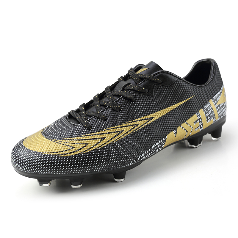 Professional High Strength Soccer Match HG Turf Sports Sneakers Wholesale Football Shoes for Men