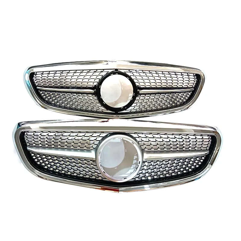 For 2015-2020 normal car W205 diamond STYLE  Grille  for c-class 2015-2020 noamal Executive type