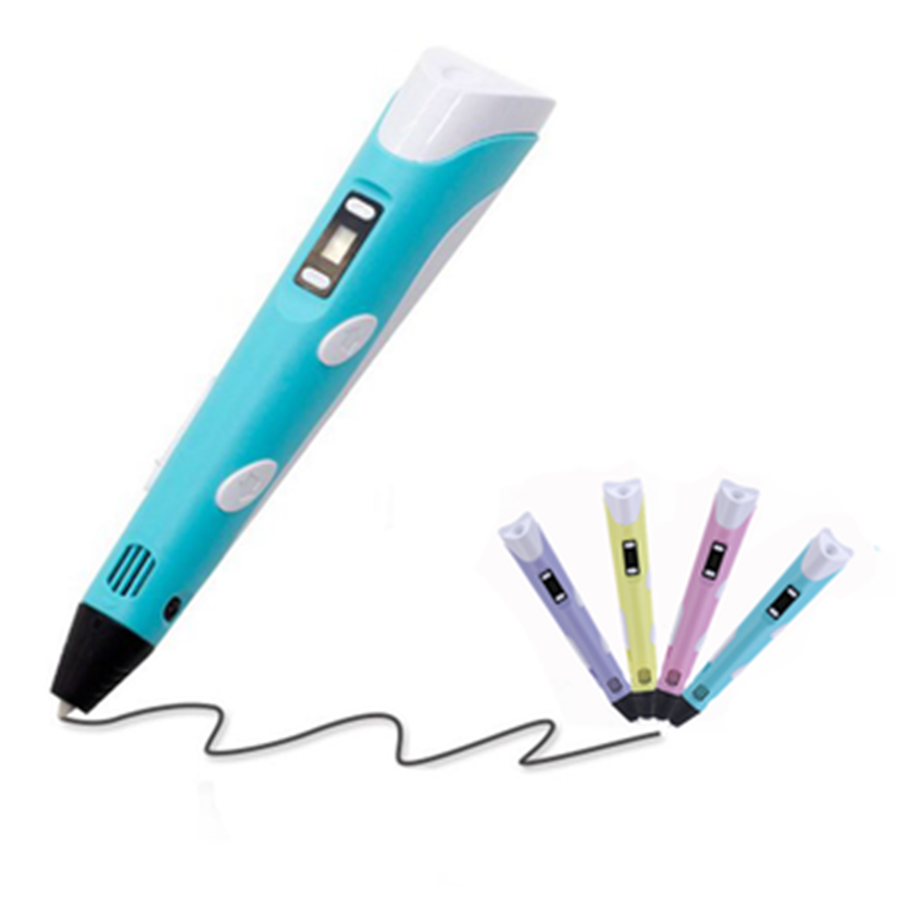 OLED display rechargeable control speed wireless children 3d pen