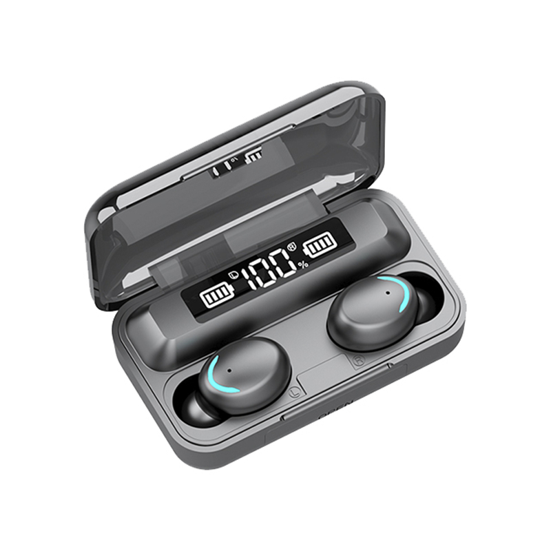 Оригинальные наушники F9-5 Bluetooth 5,0 TWS, сенсорная гарнитура со сканером отпечатков пальцев, Hi-Fi стереонаушники-вкладыши, беспроводные наушники для спорта