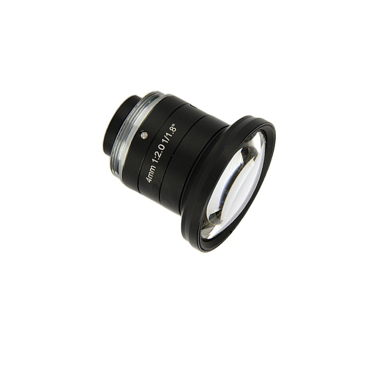 Машинное зрение большой угол 4 мм F2.0 5MP 1/1.8 "фиксированный фокус C-mount FA промышленный объектив