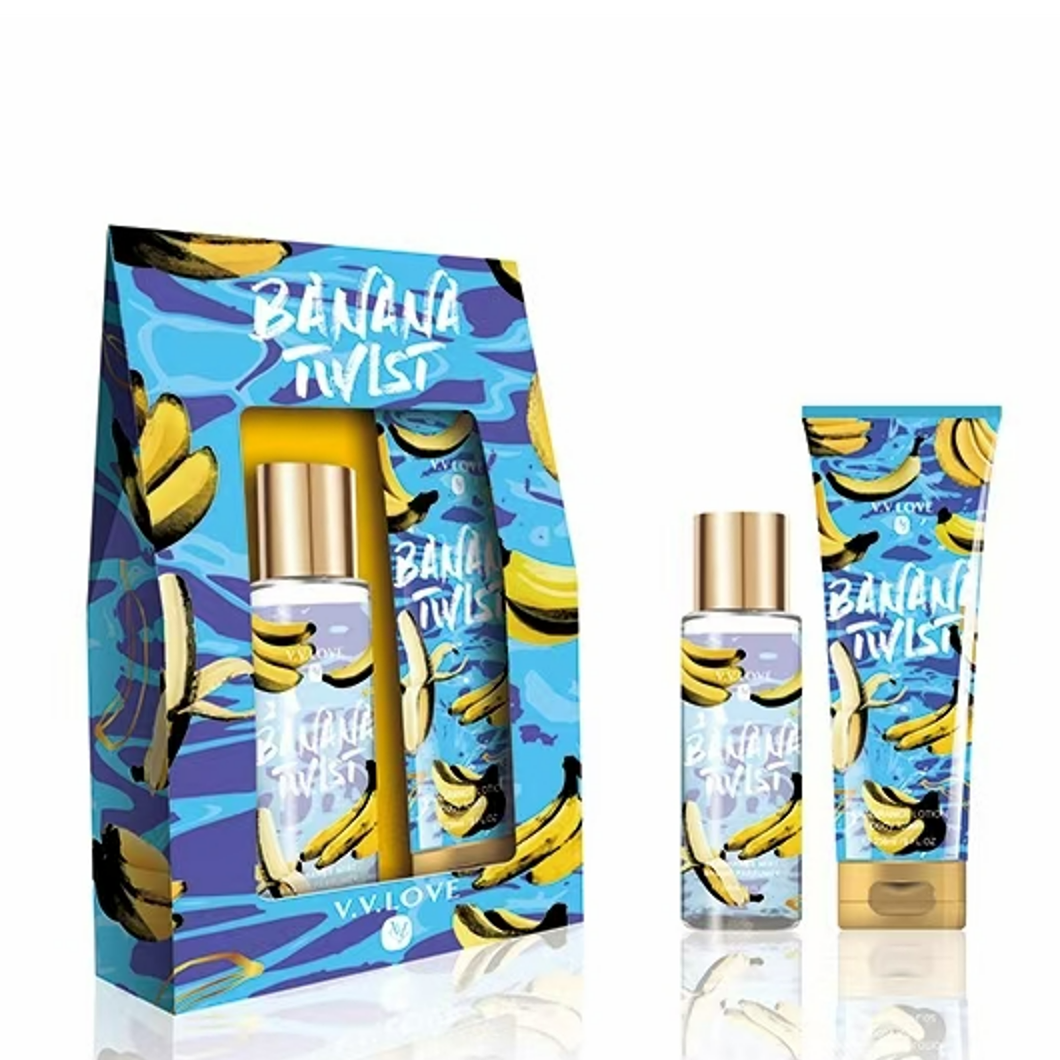 double banana fragrance mist bryme parfumee body lotion lotion pour corps locion corporal body lotion perfume set