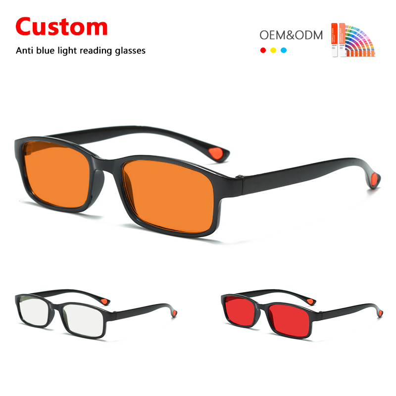 Ready To Ship Hot Sales High Quality Classic Fashion PC Frame Computer Eyewear Anti Blue Light Reading Glasses For Women and Men