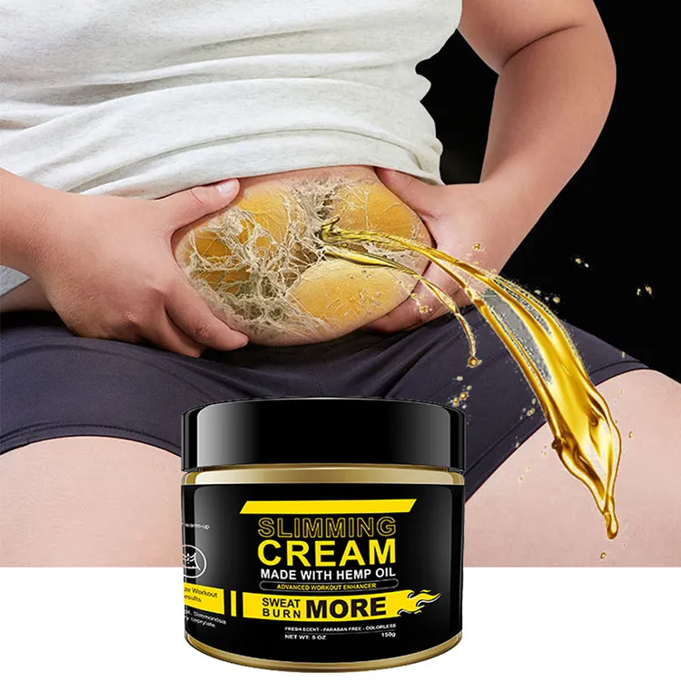 All Certificates OEM Anti Cellulite Body Shaping Weight Loss Muscle Relaxation Cream Body Waist Hot Fat Burning Slimming Cream