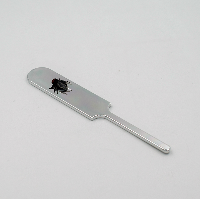 Wholesale Luxury Silver Color Magic Fly Paddle Appear Flies Vanish Flies Fantastic New Magic Tricks