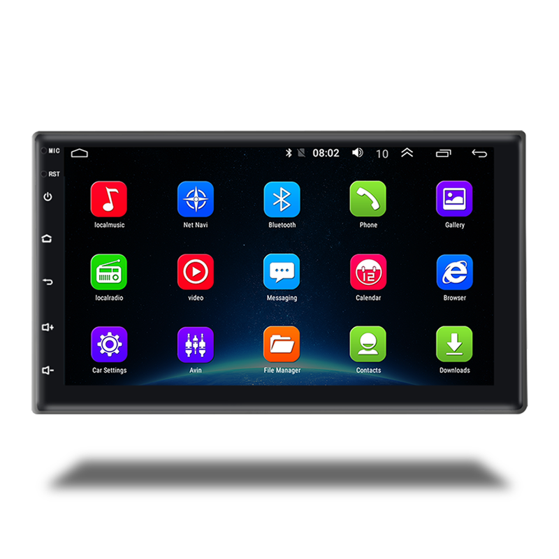 Leshida 7 дюймов Интеллектуальная навигация Универсальный android Авто 2 din android gps автомобильный стерео
