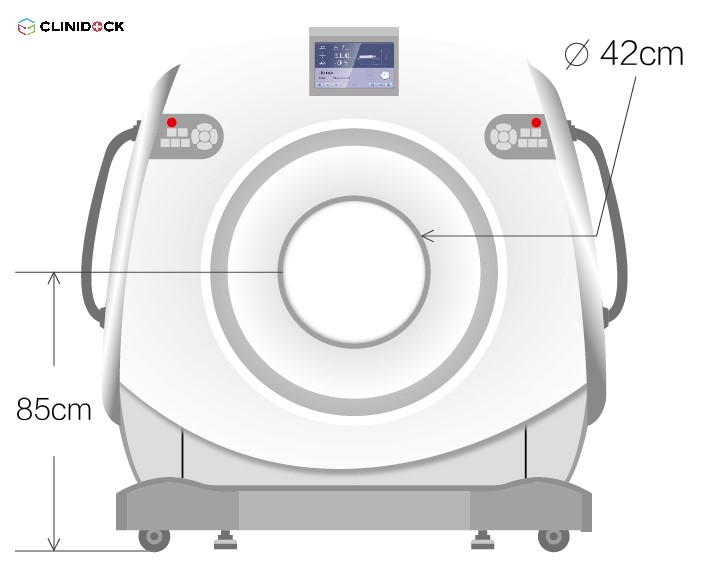 High Quality Medical Multi-Functional CT scanner Mobile CT CD-JX-A42CT