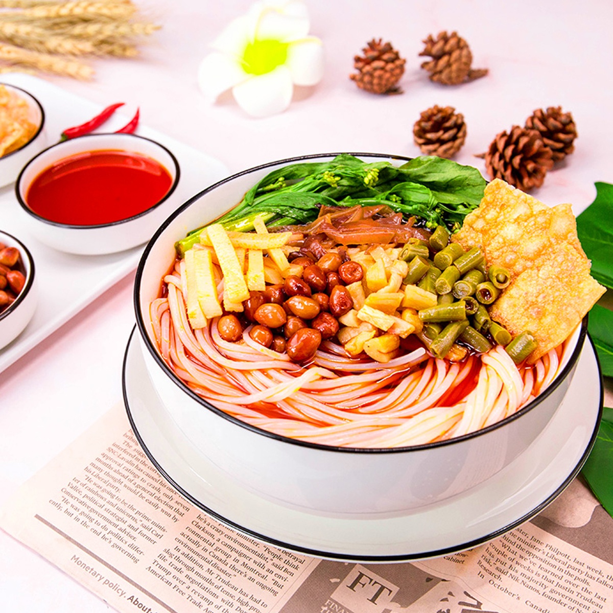 Хит продаж, суп для риса и лапши с пряным вкусом реки, улитки, 300 г