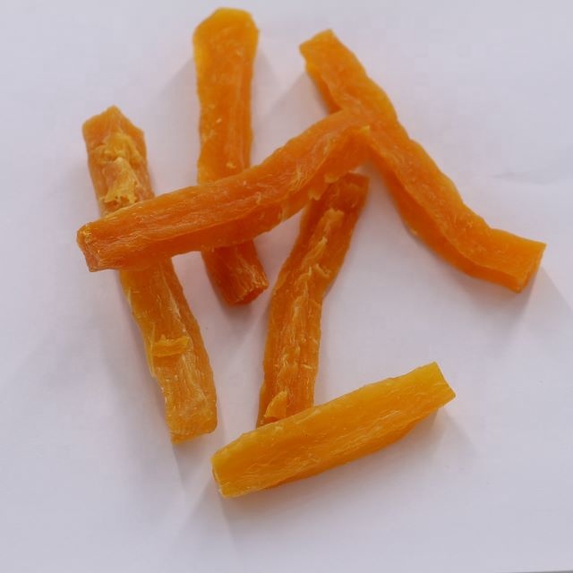 China nature steamed for dog food dried sweet potato strip