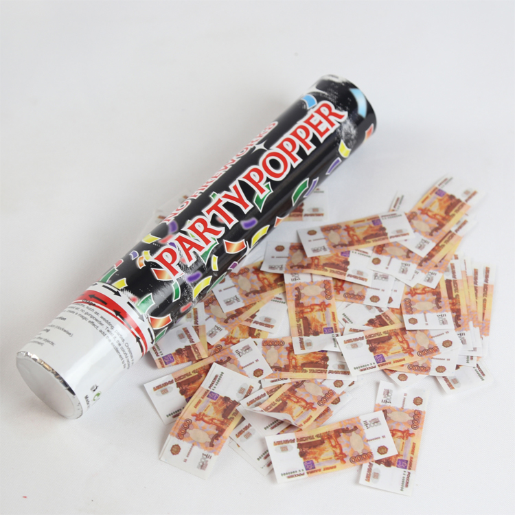 money popper big bottle shooter twist style confetti cannon 40cm