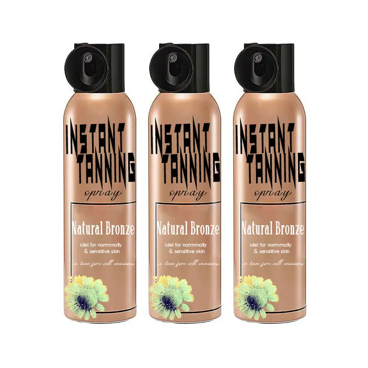 150ml Oem Custom Private Label Organic Natural Looking Tanning Spray And Bronze Self Tanning Spray With Tanning Foam Spray