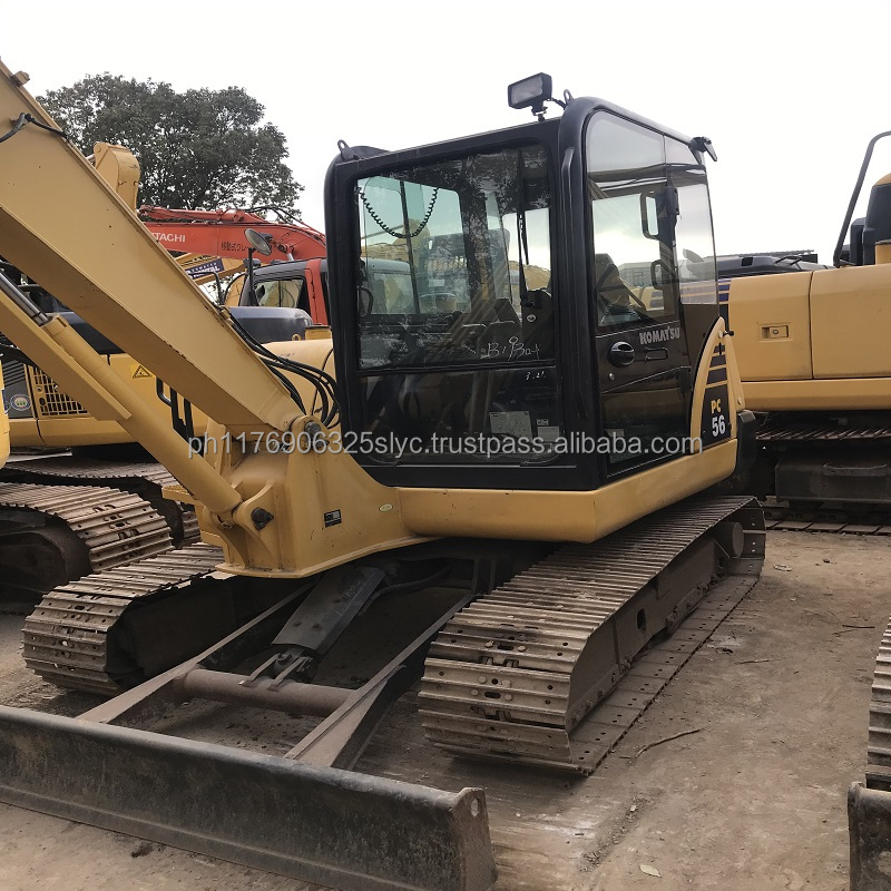 Секундной стрелки komatsu мини-экскаватор pc56-7/komatsu мини-экскаватор pc56-7 для продажи