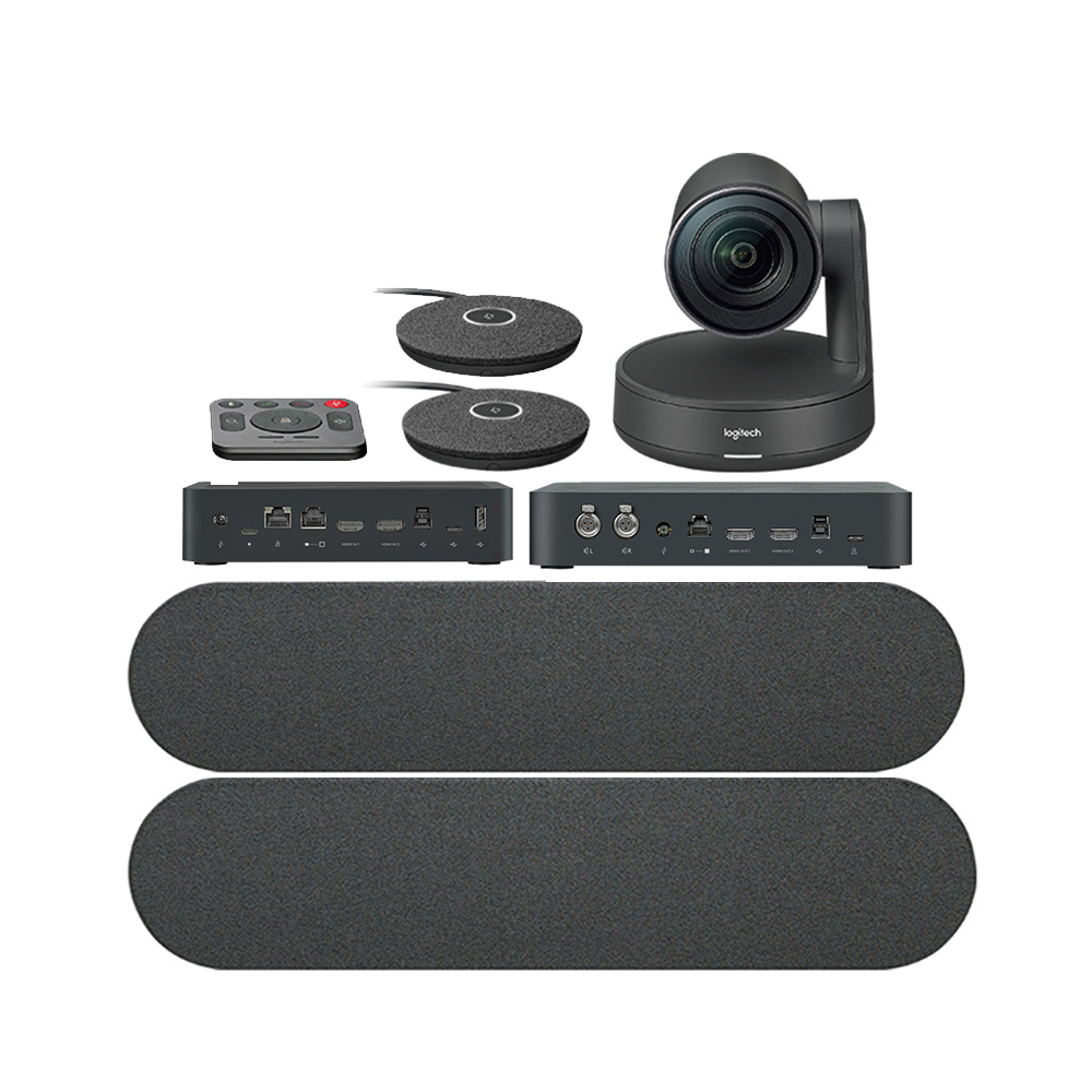Оригинальная веб-камера Logitech Rally Plus CC5000E Plus HD, USB-камера с микрофоном и динамиком