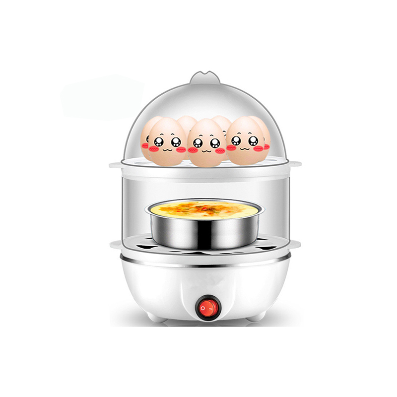 Factory's new design family uses a multifunctional portable blue egg steamer