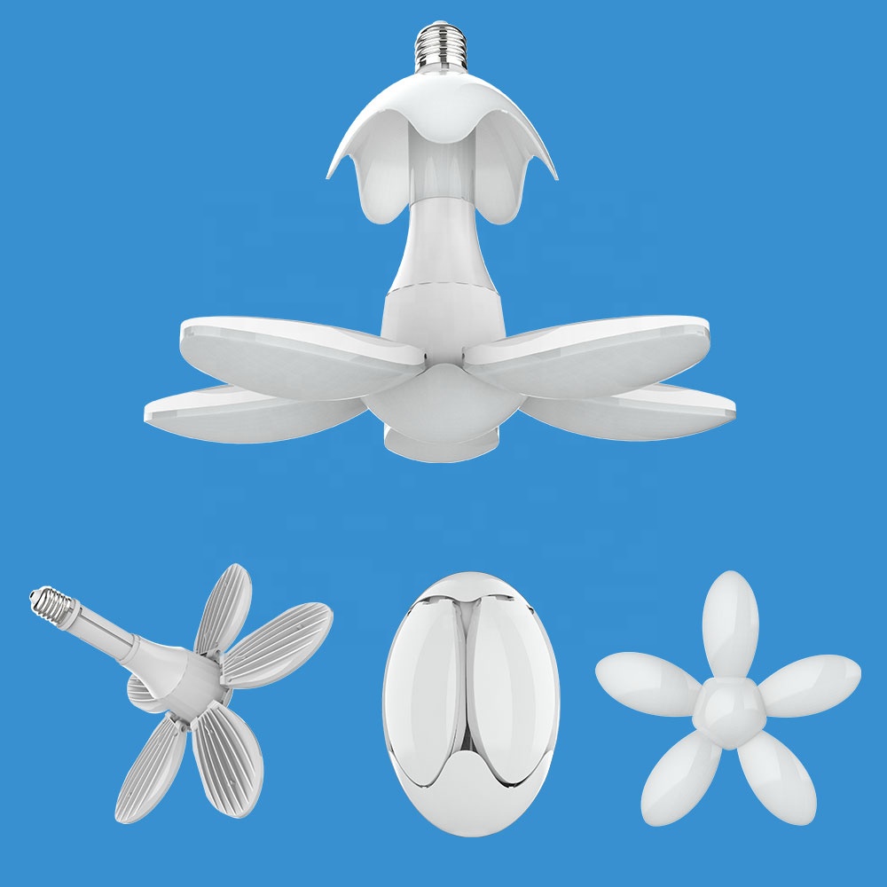 Led Deformable Garage Light 60W E27 E26 85-265V Ceiling Light for Garage/Attic/ Basement/Home LED Mining lamp