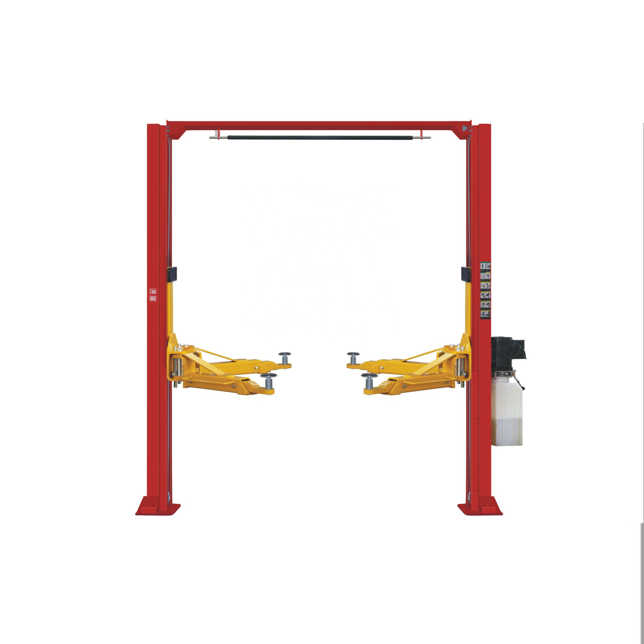 High quality garage equipment manual hydraulic cylinder two post lift hydraulic garage car lift