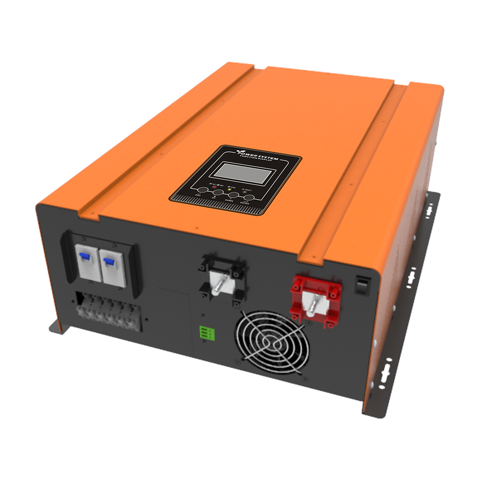 12000 Вт 120/230Vac 48/96Vdc промышленной частоты чистая синусоида инвертор DC/AC инвертор волны синуса со встроенным UI трансформатор (титановый Электролитный электрод со случайно выбранным 12K)