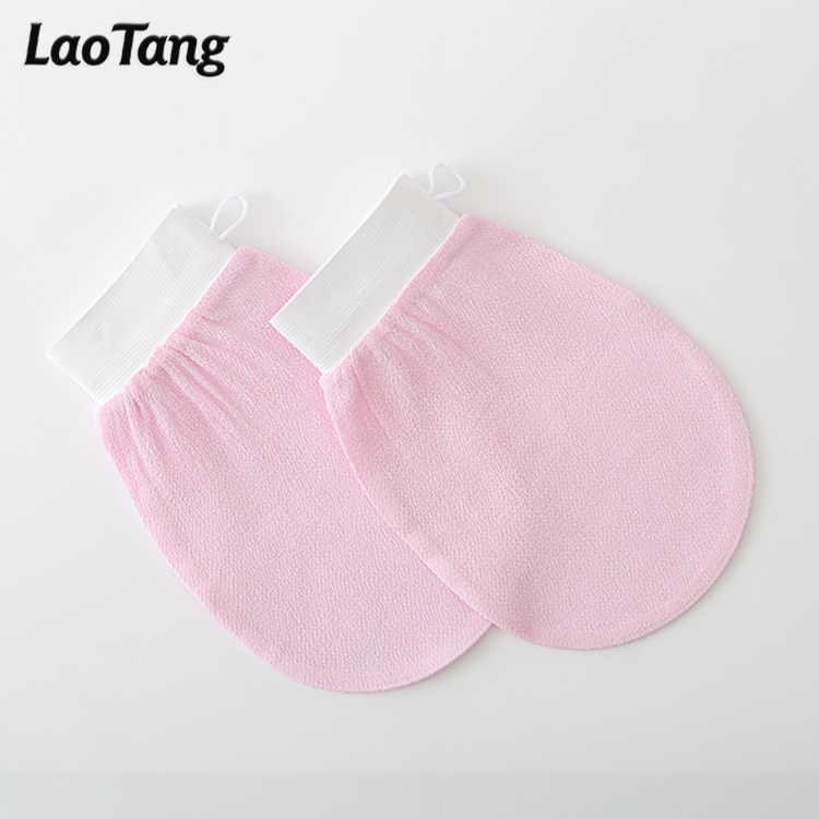 Quickly Delivery 100% Natural Viscose Morocco Kessa Gloves Body Exfoliating Scrubber Bath Gloves