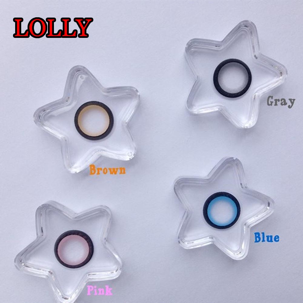 Японские цветные контактные линзы Dolly Eye Look, большие косметические цветные контактные линзы для глаз LOLLY