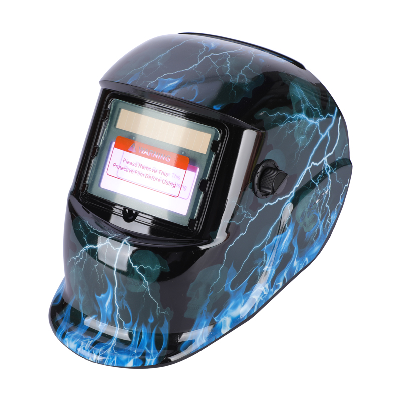 Color stickers glasses black LCD dimming pp material helmet welding auto darkening