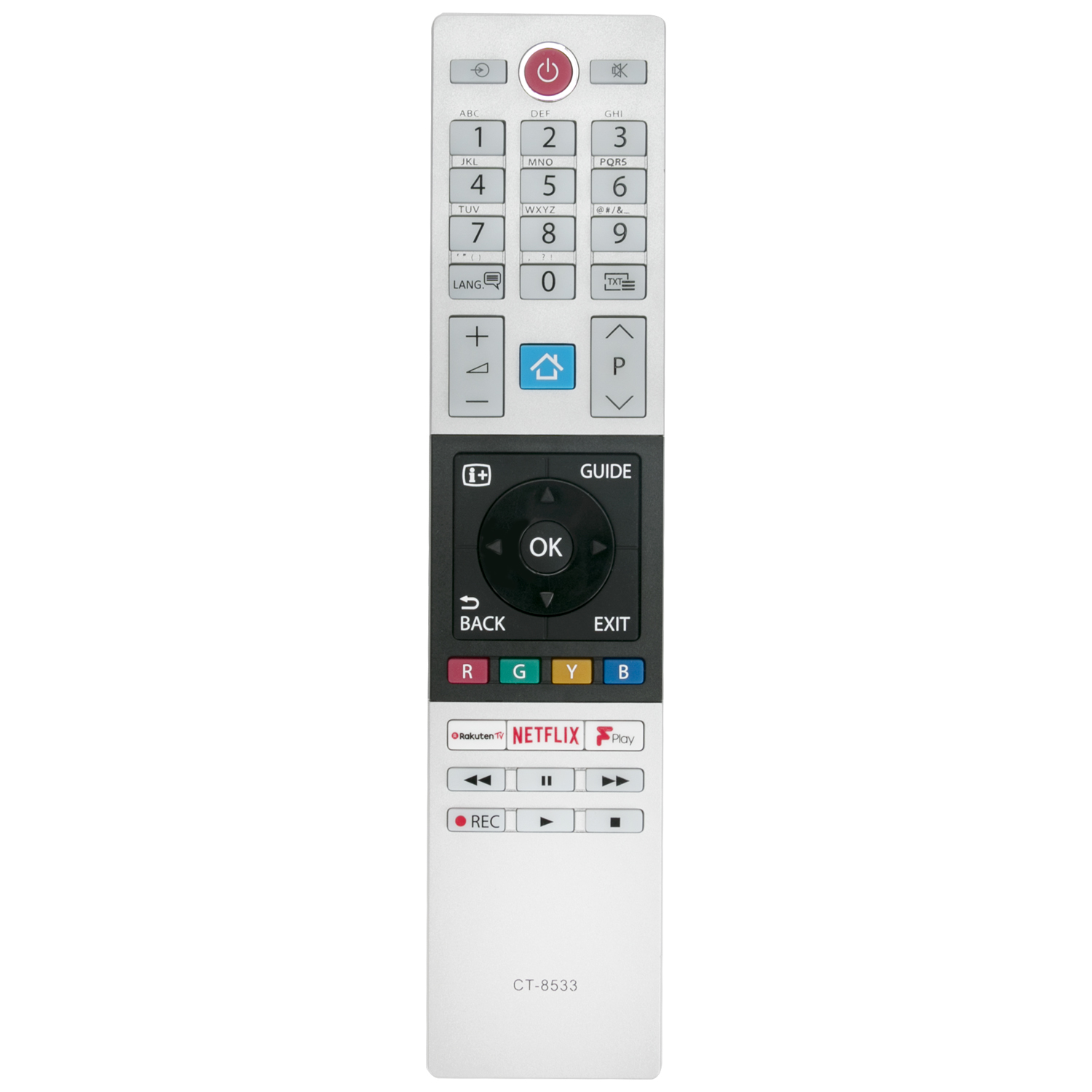 Новейший пульт дистанционного управления forToshiba CT-8533 пульт дистанционного управления для 2863DB, 3862DB, 3863DB серии телевизора NETFLIX CT-8528 CT-8533 43V5863DB