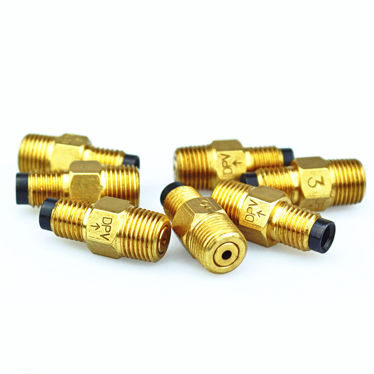DPV limit rod resistance proportional distributor check valve one-way tubing connector DPV-1/2/3/4/5