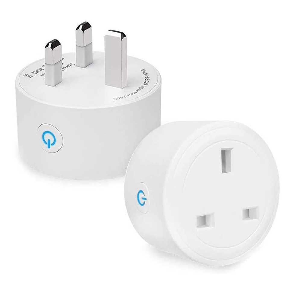 UK Smart Plug 16A Wi-Fi мини-разъем 16A Alexa Smart Plug работает с Amazon Alexa, Google Home и приложение Smart Life