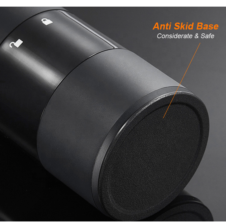 Rechargeable Electric Operated Spice Salt and Pepper Grinder Set Pepper Mill with LED Light MILLS Stainless Steel